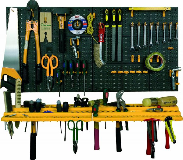 Organizer Da Banco In Legno Con 4 Cassetti | Porta Attrezzi Per Officina E Fai Da Te - 3