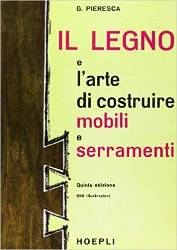 manuale di falegnameria Hoepli